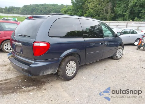 2007 Chrysler Town & Country Lx из США, поврежденный, VIN 2A4GP44R67R340323